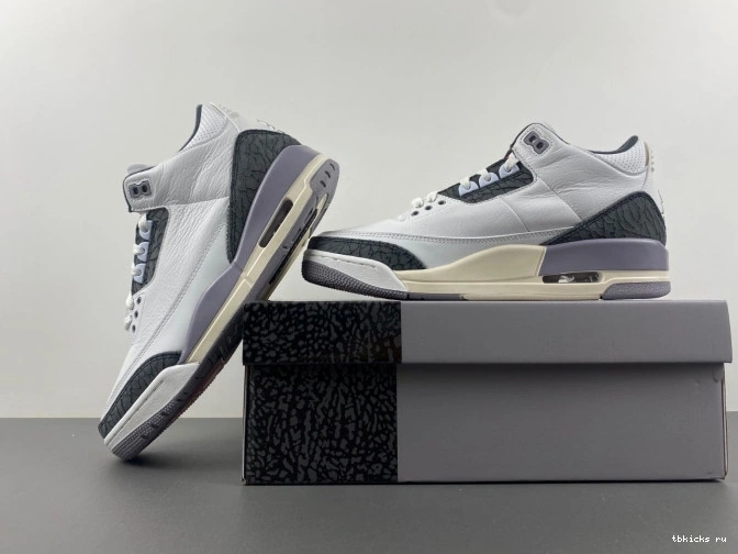 Cheap TB Cement Air 3 CT8532-106 Grey Jordan 0708